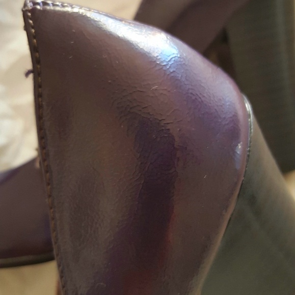 Old Navy High Heels 4" pumps Plum color size 6 - Picture 2 of 7